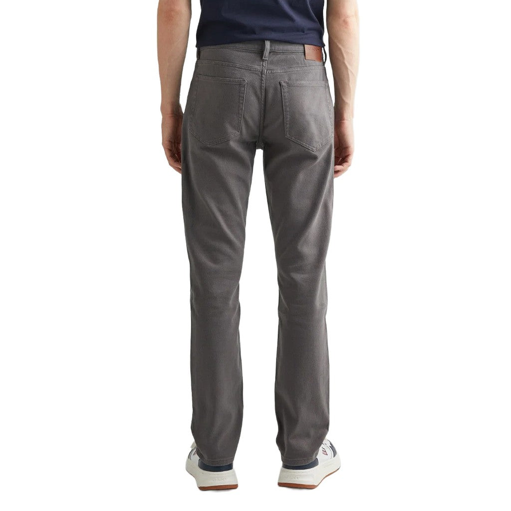 Gant Regular fit jeans Heren – Antraciet