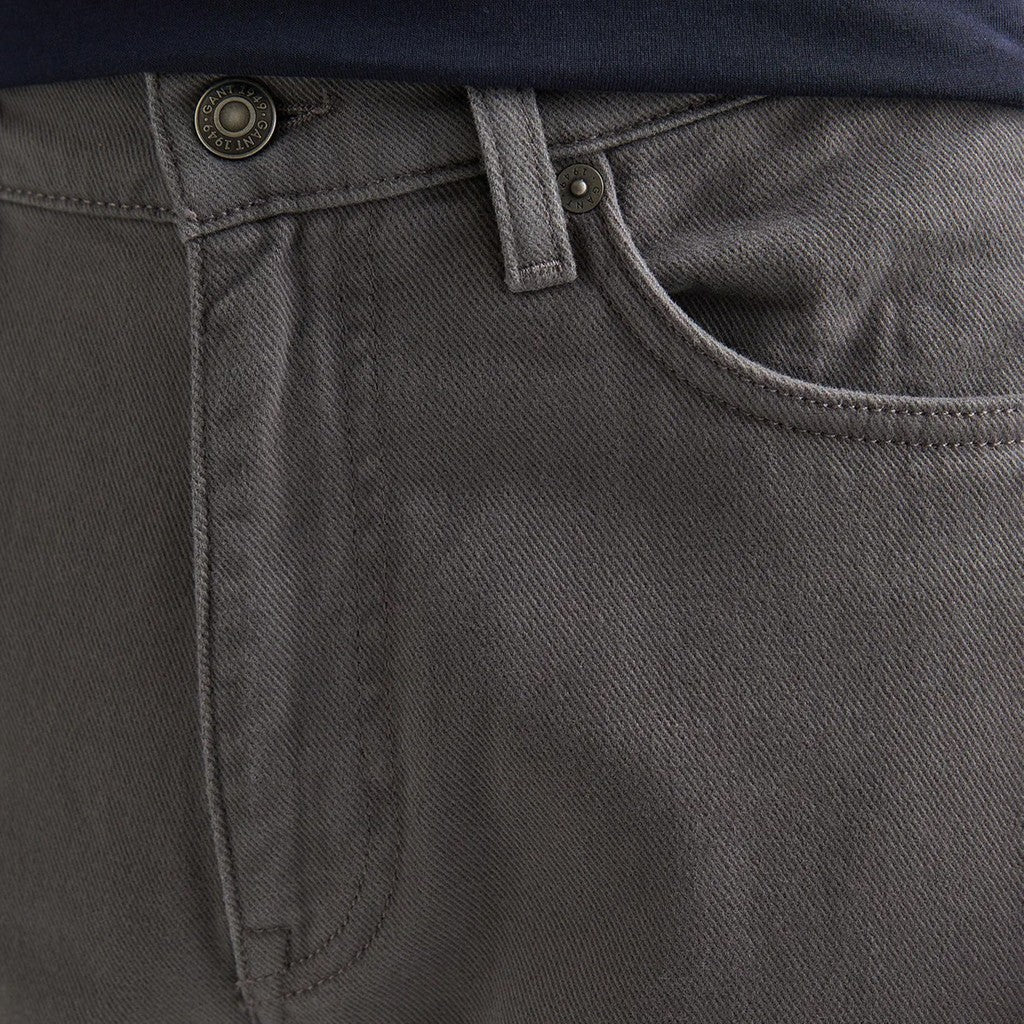 Gant Regular fit jeans Heren – Antraciet
