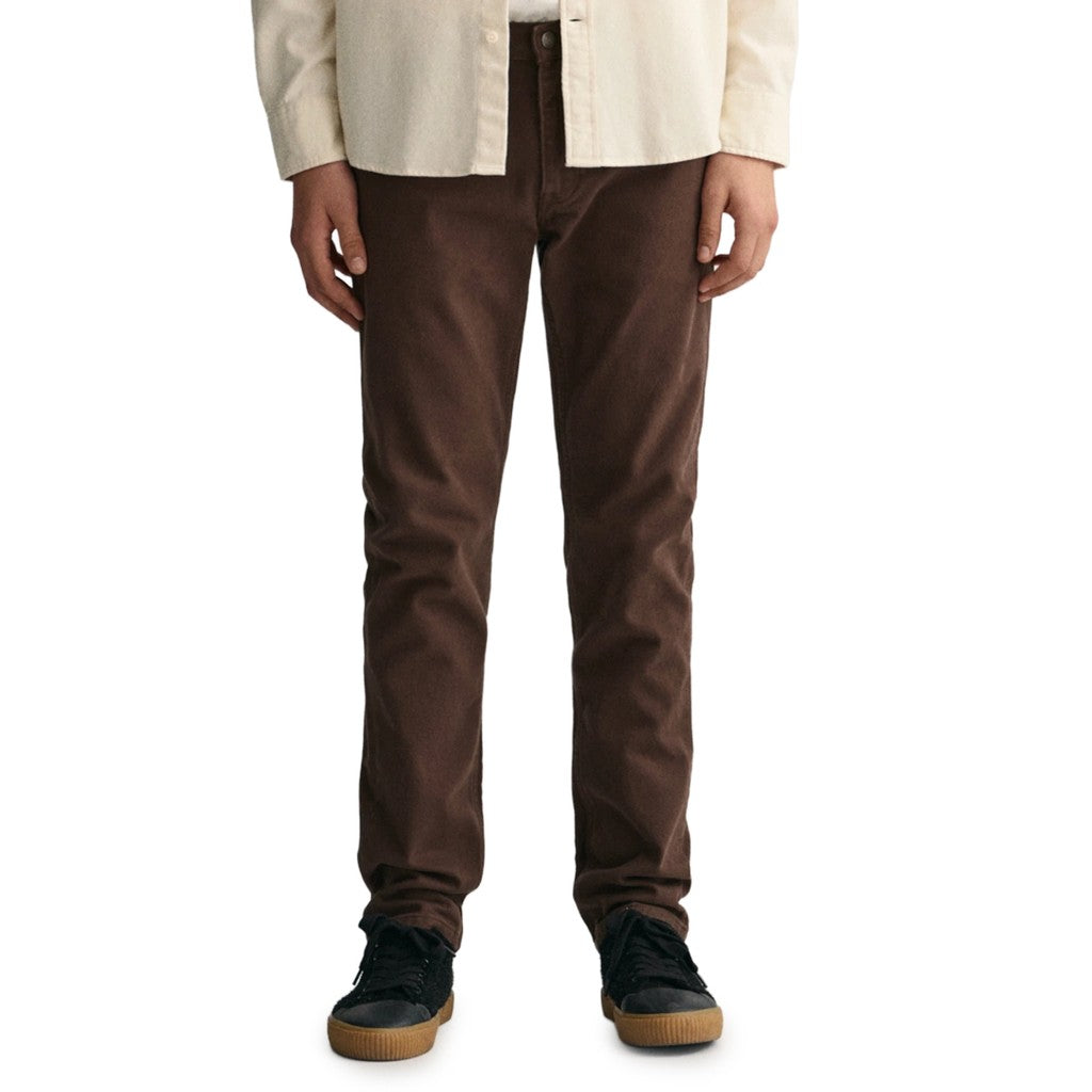 Gant Regular fit jeans Heren – Bruin