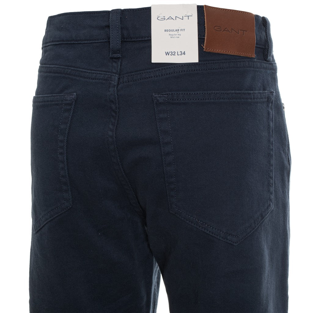 Gant Regular fit jeans Heren – Donkerblauw