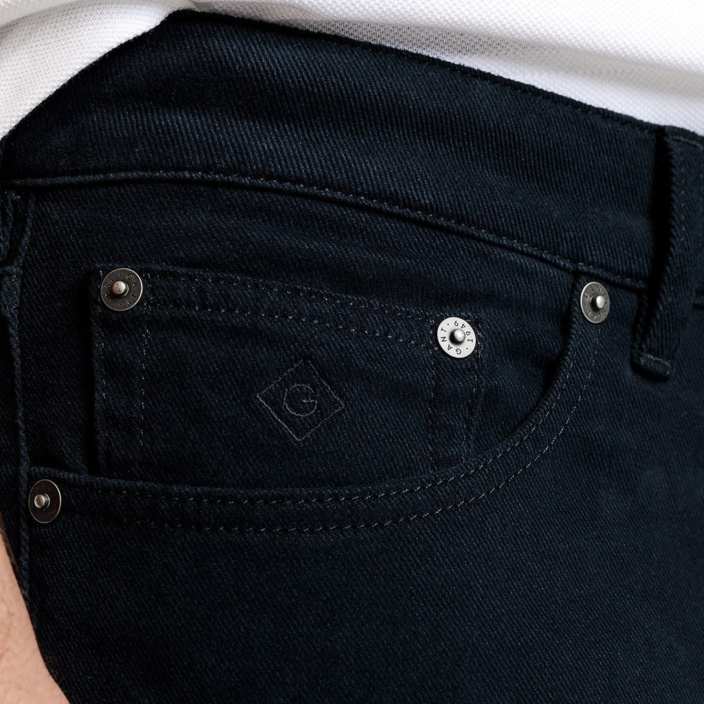 Gant Regular fit jeans Heren – Donkerblauw
