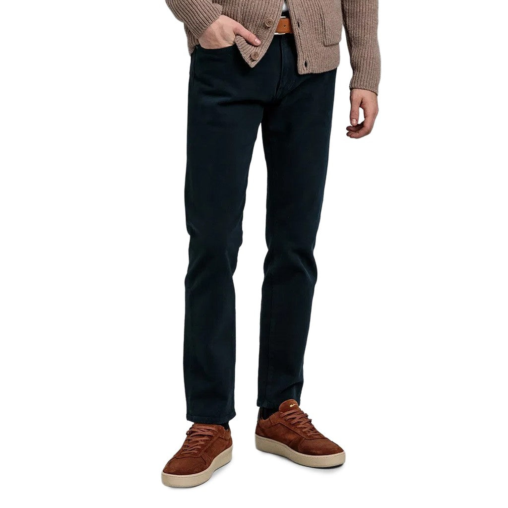 Gant Regular fit jeans Heren – Donkerblauw