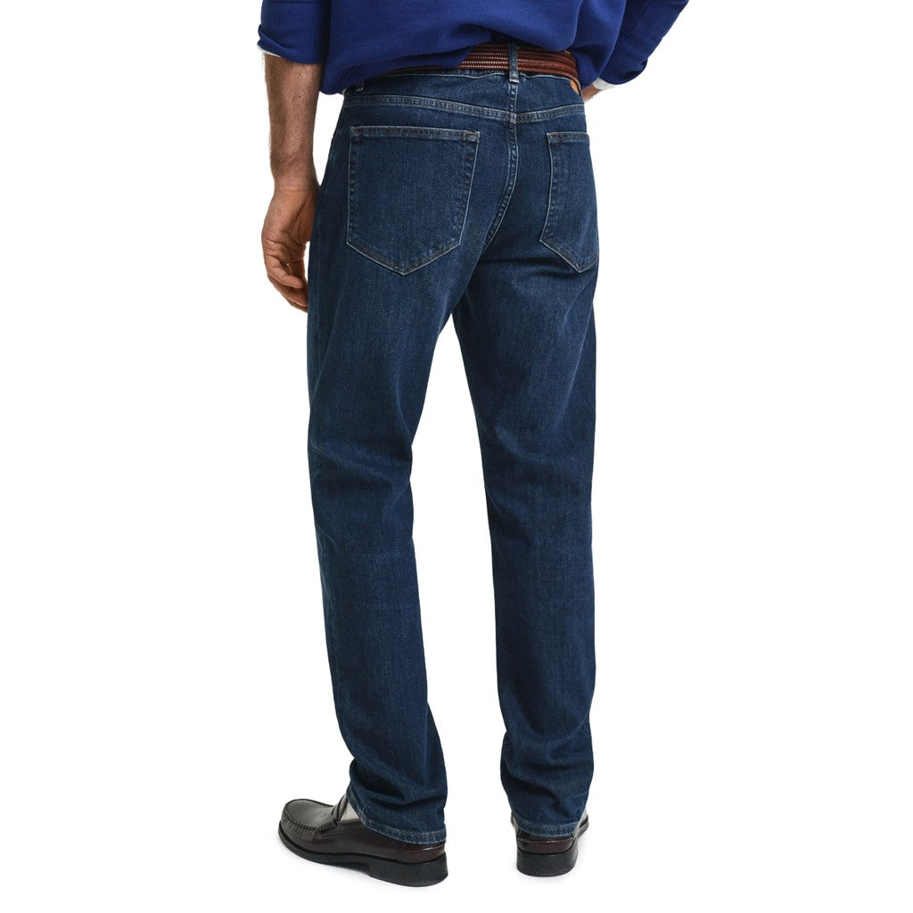 Gant Regular fit jeans Heren – Donkerblauw