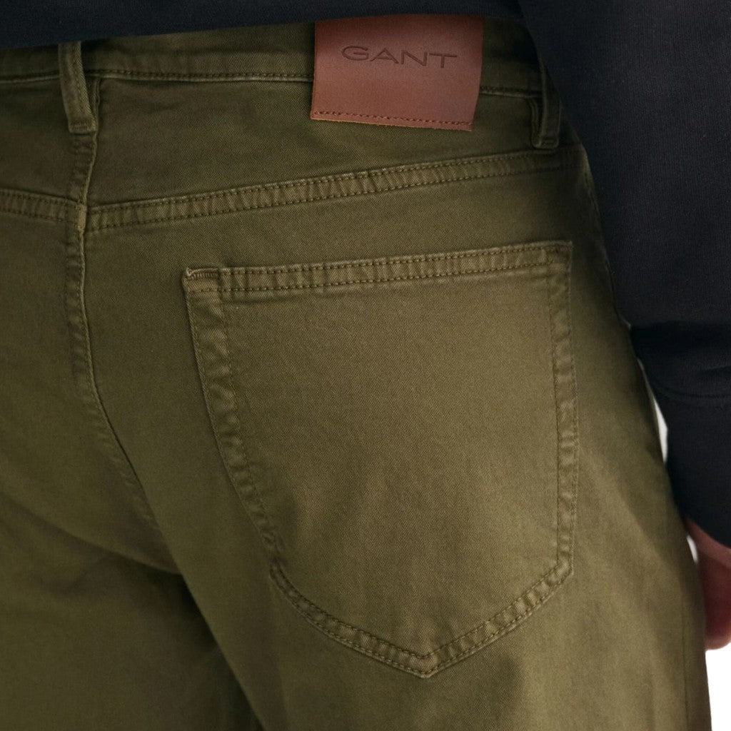 Gant Regular fit jeans Heren – Groen