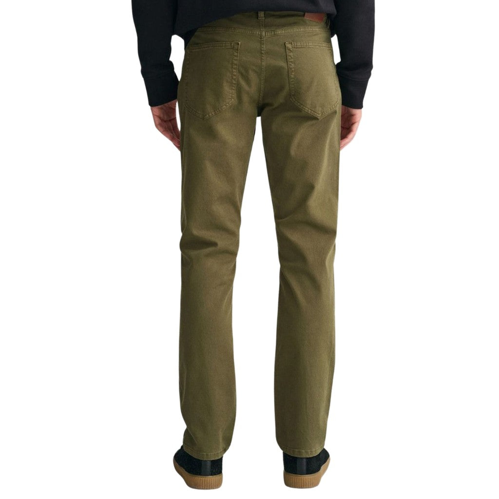 Gant Regular fit jeans Heren – Groen