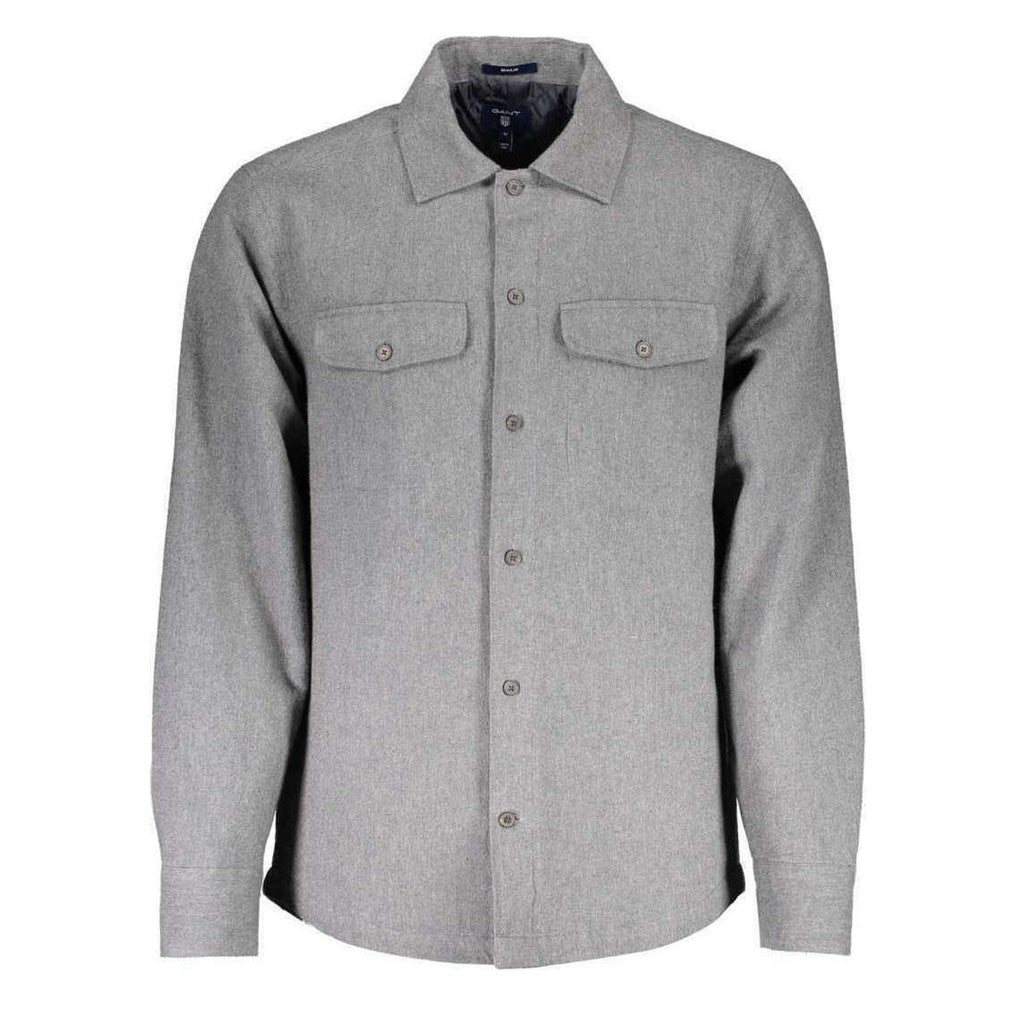 Gant Regular fit overhemd Heren – Grijs