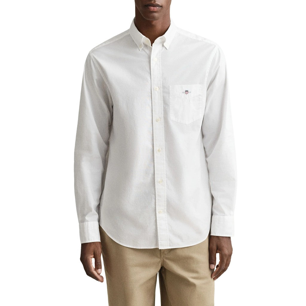 Gant Regular fit overhemd Heren – Wit