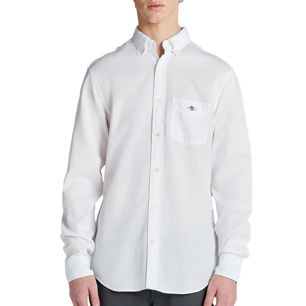 Gant Regular fit overhemd Heren – Wit