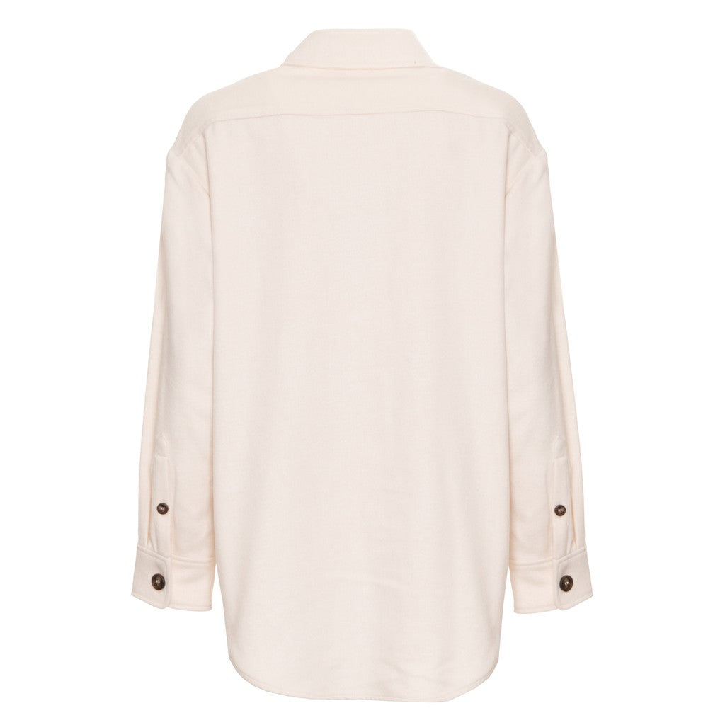 Gant Relaxed fit overhemd Dames – Crème