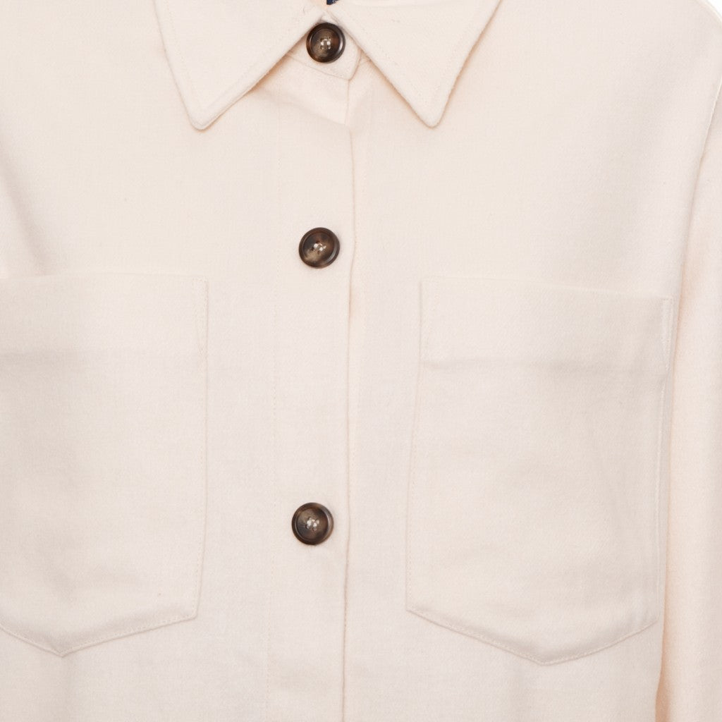 Gant Relaxed fit overhemd Dames – Crème