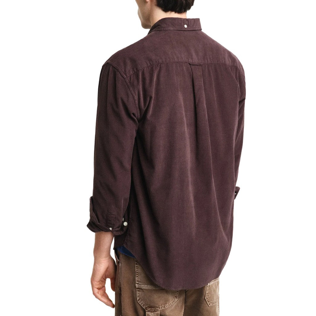 Gant Relaxed fit overhemd Heren – Bruin
