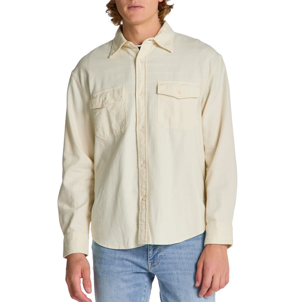Gant Relaxed fit overhemd Heren – Crème