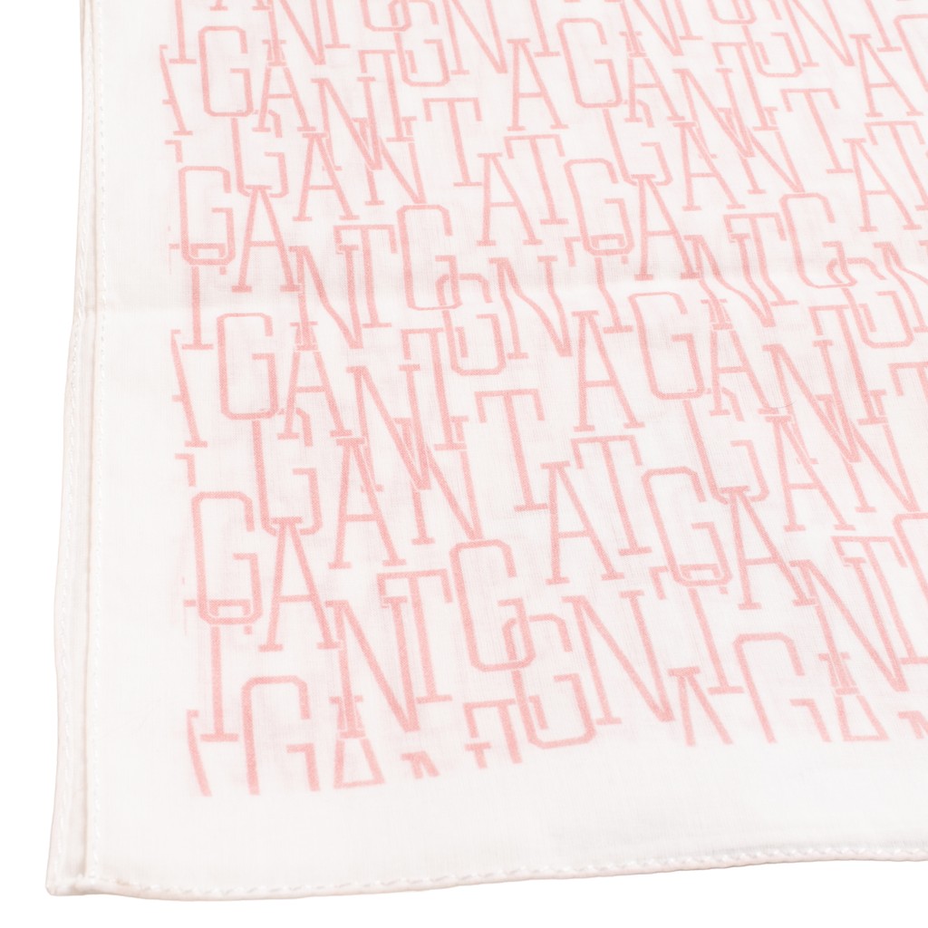 Gant Sjaal met logoborduring – Roze