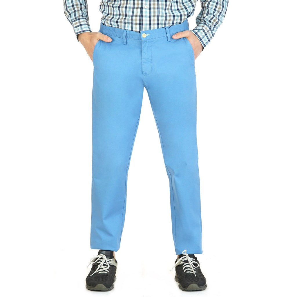 Gant Slim fit broek – Lichtblauw