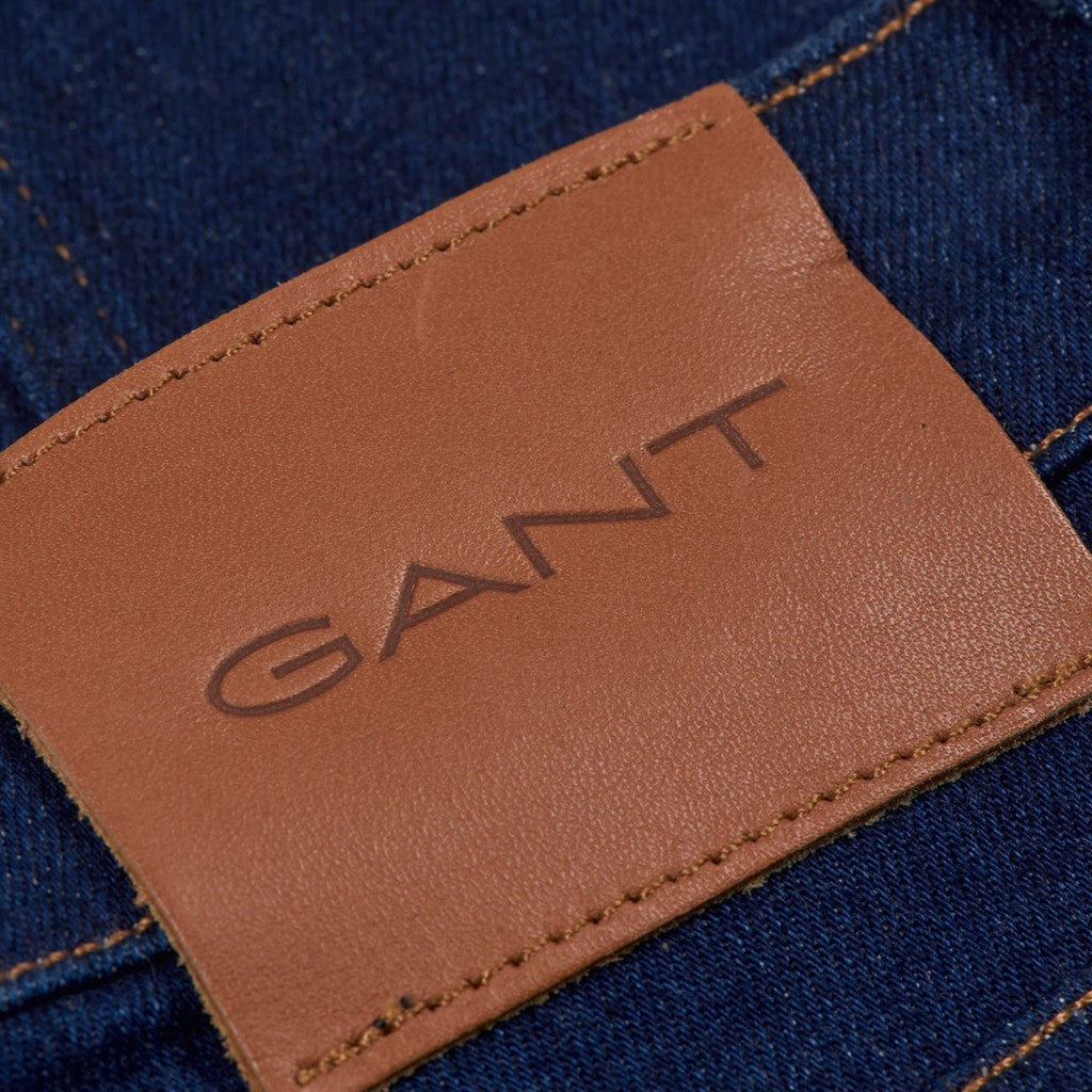 Gant Slim fit jeans Dames – Donkerblauw