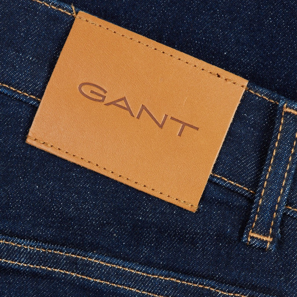 Gant Slim fit jeans Dames – Donkerblauw