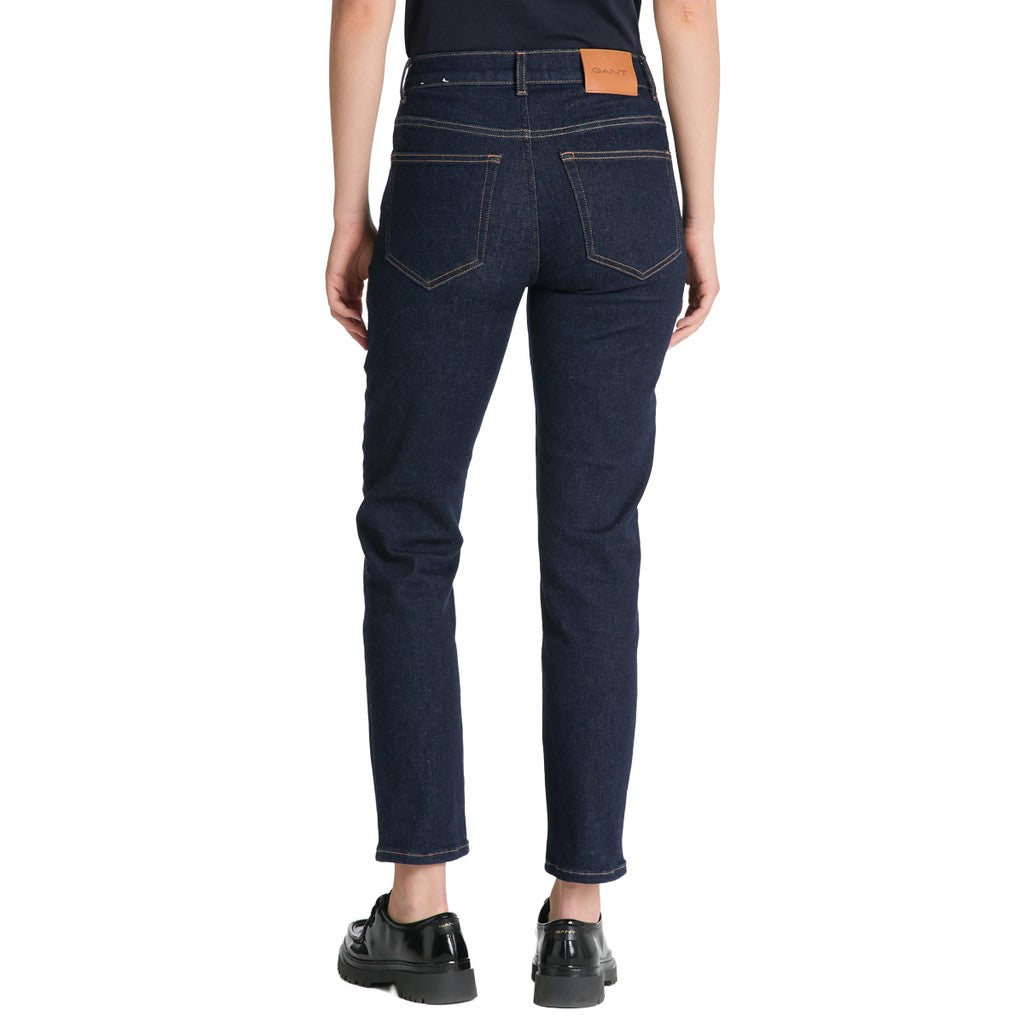 Gant Slim fit jeans Dames – Donkerblauw