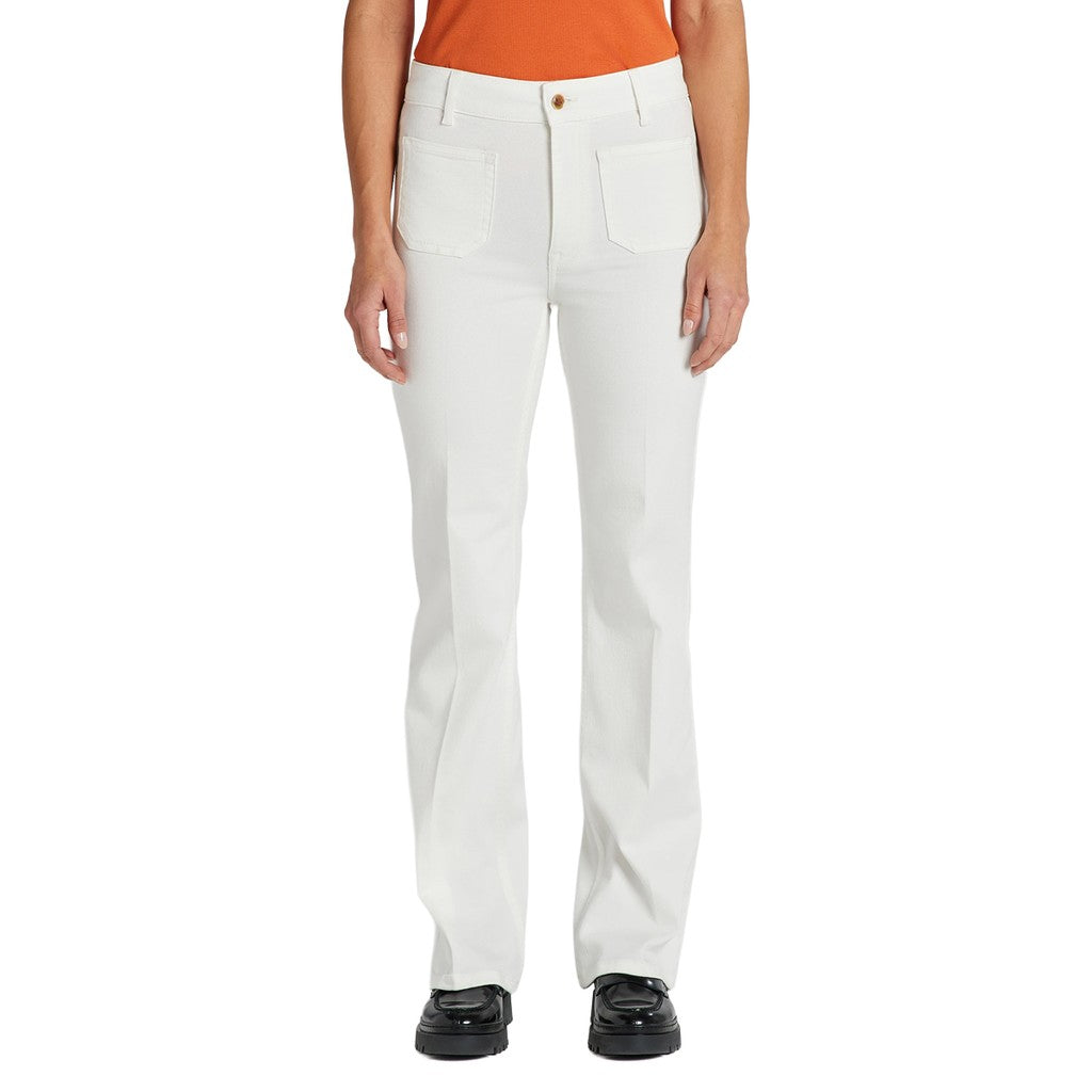 Gant Slim fit jeans Dames – Gebroken wit