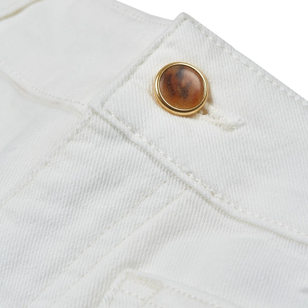Gant Slim fit jeans Dames – Gebroken wit