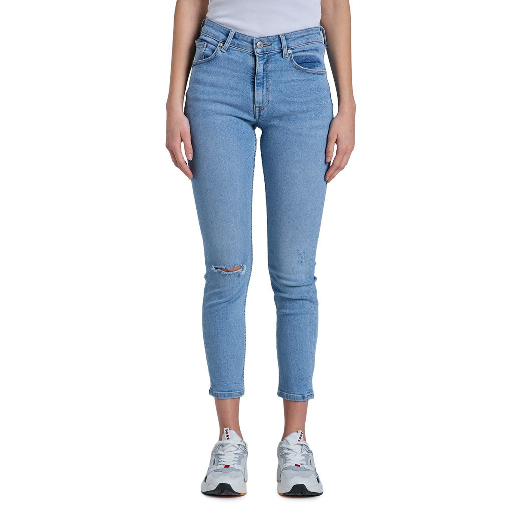 Gant Slim fit jeans Dames – Lichtblauw