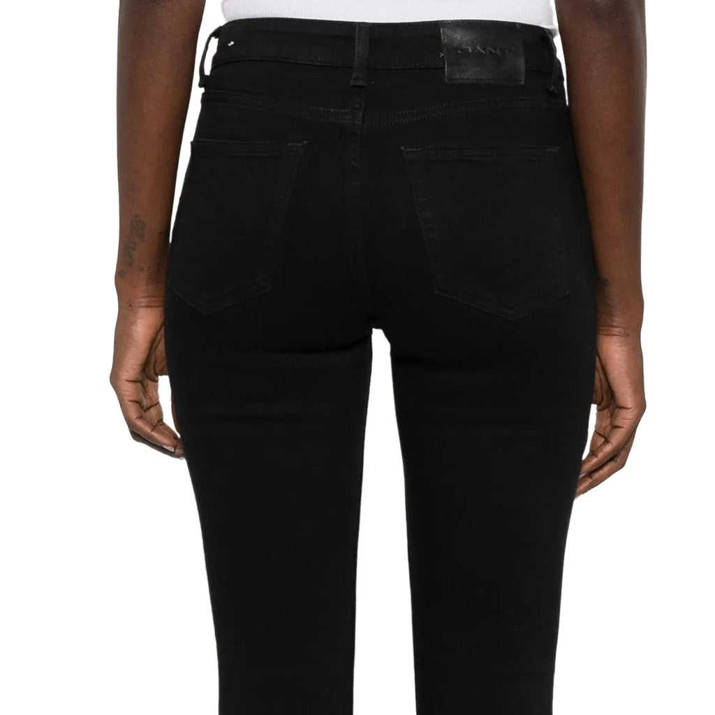 Gant Slim fit jeans Dames – Zwart