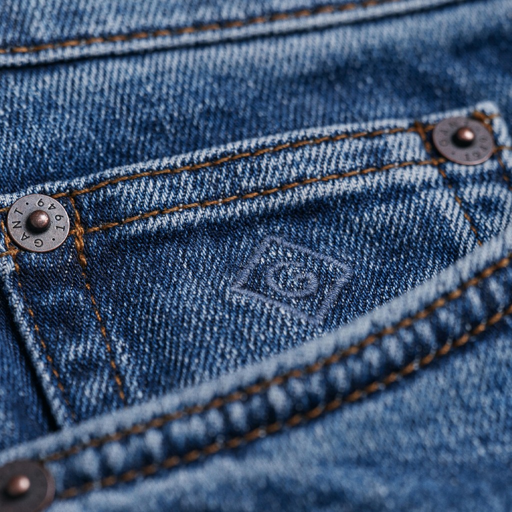 Gant Slim fit jeans Heren – Blauw