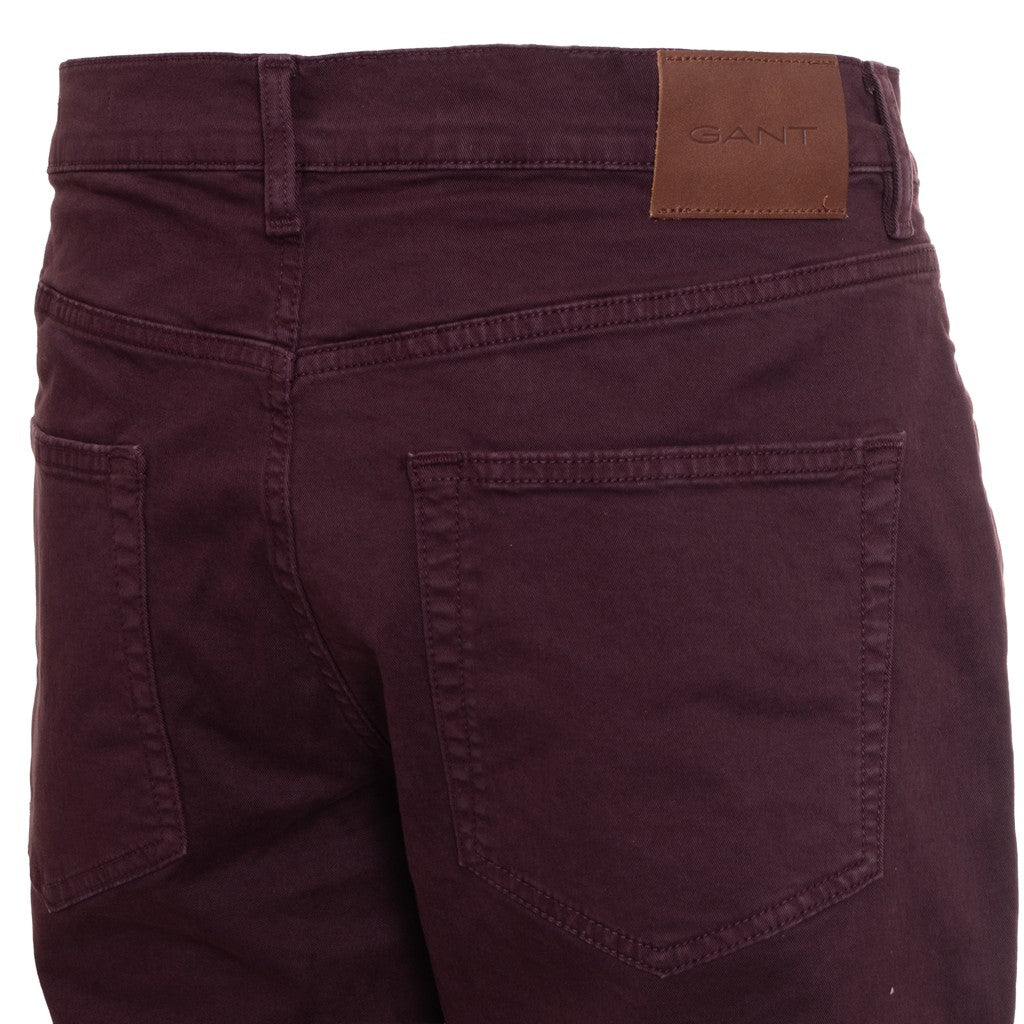 Gant Slim fit jeans Heren – Bordeaux
