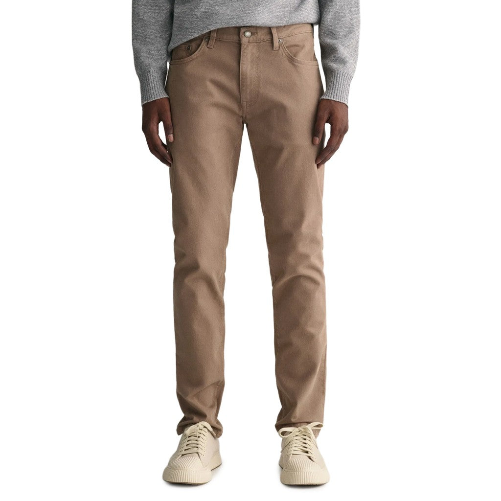 Gant Slim fit jeans Heren – Bruin