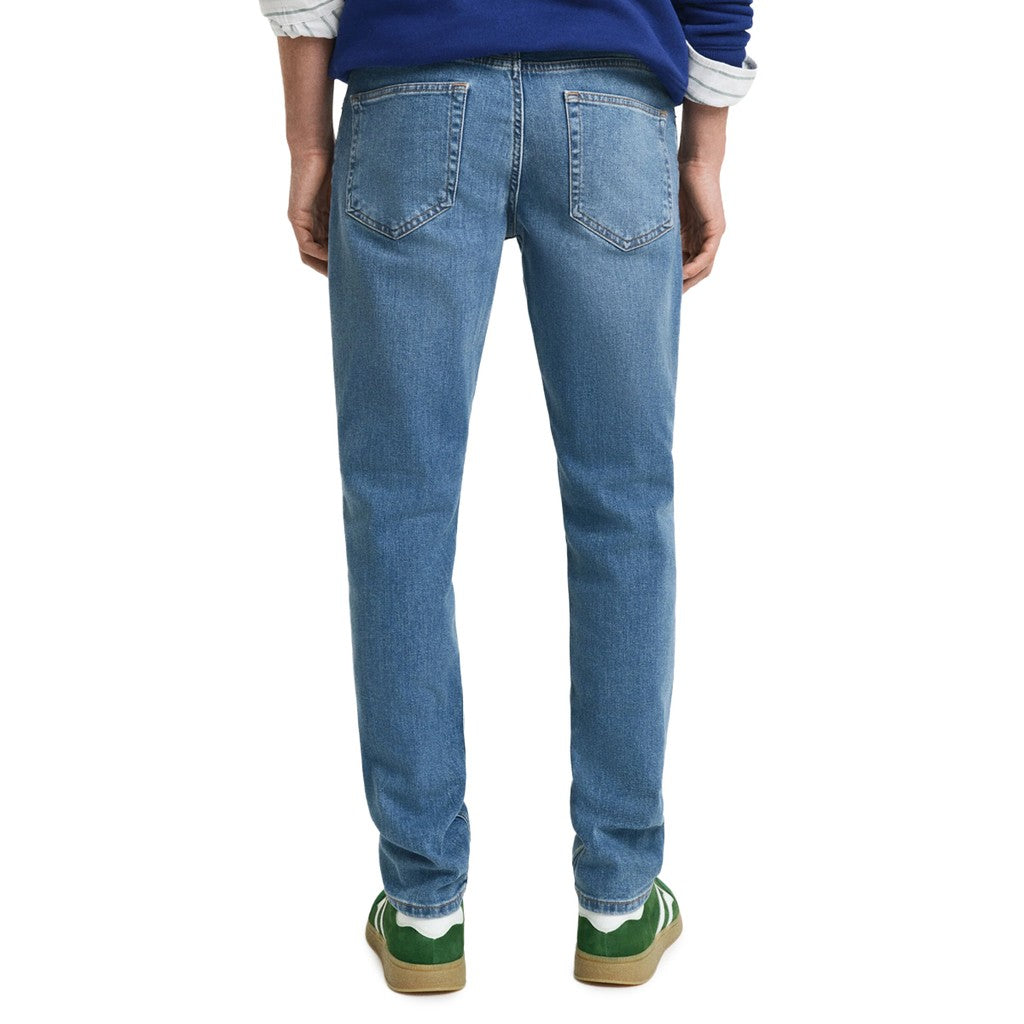 Gant Slim fit jeans Heren – Donkerblauw