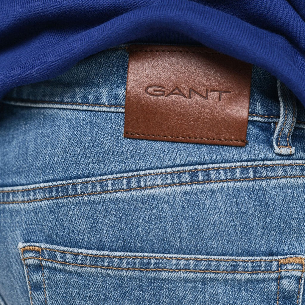 Gant Slim fit jeans Heren – Donkerblauw