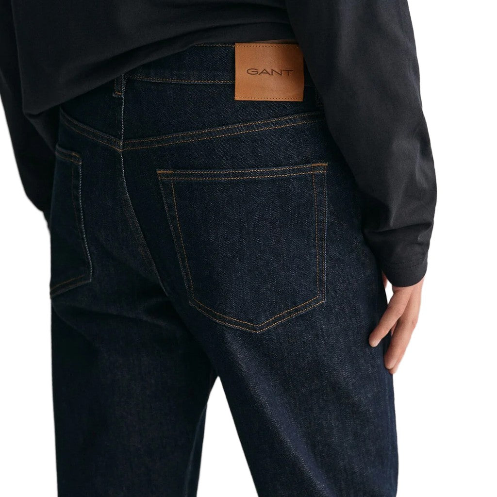 Gant Slim fit jeans Heren – Donkerblauw