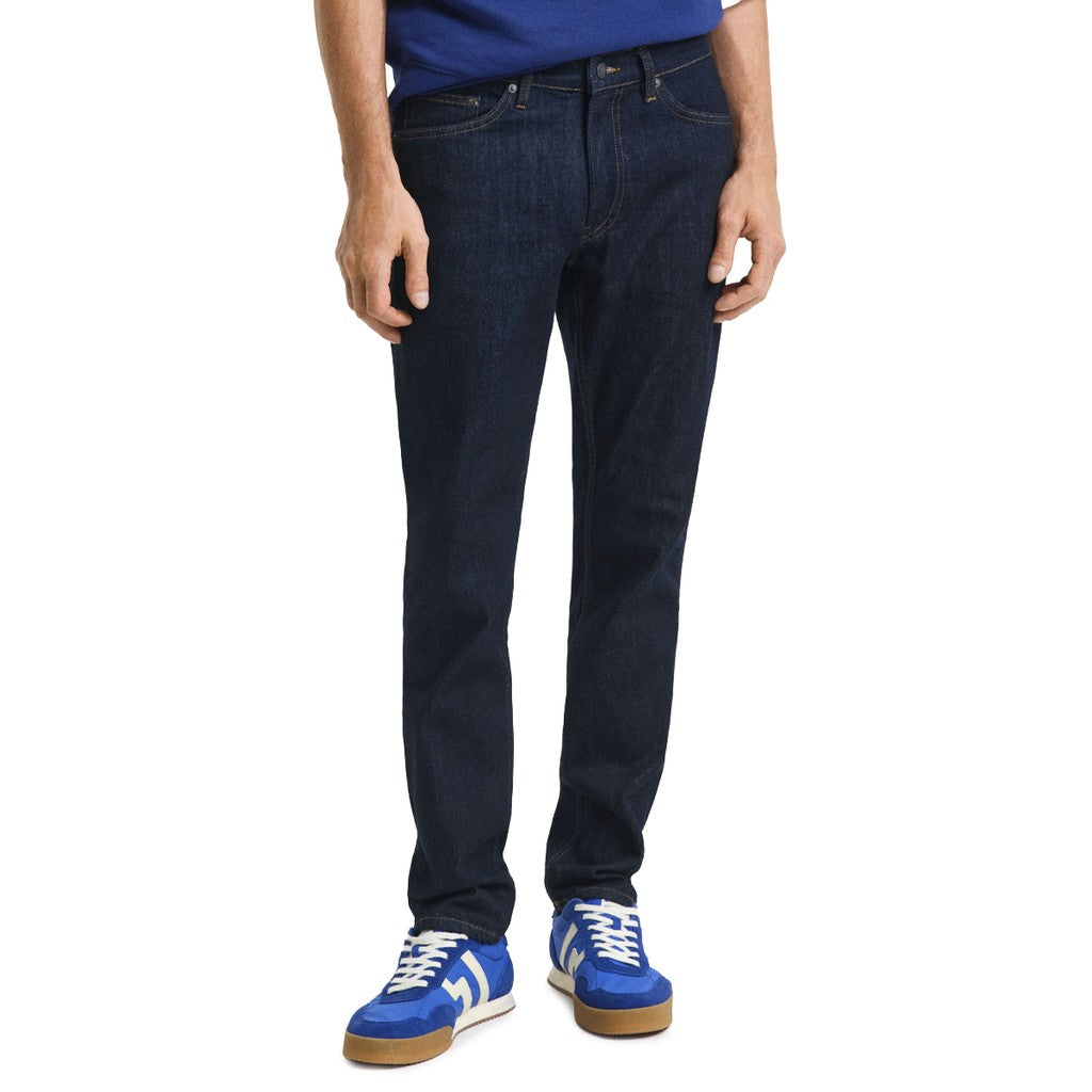 Gant Slim fit jeans Heren – Donkerblauw