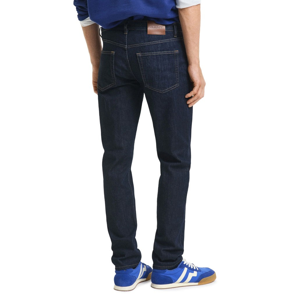 Gant Slim fit jeans Heren – Donkerblauw