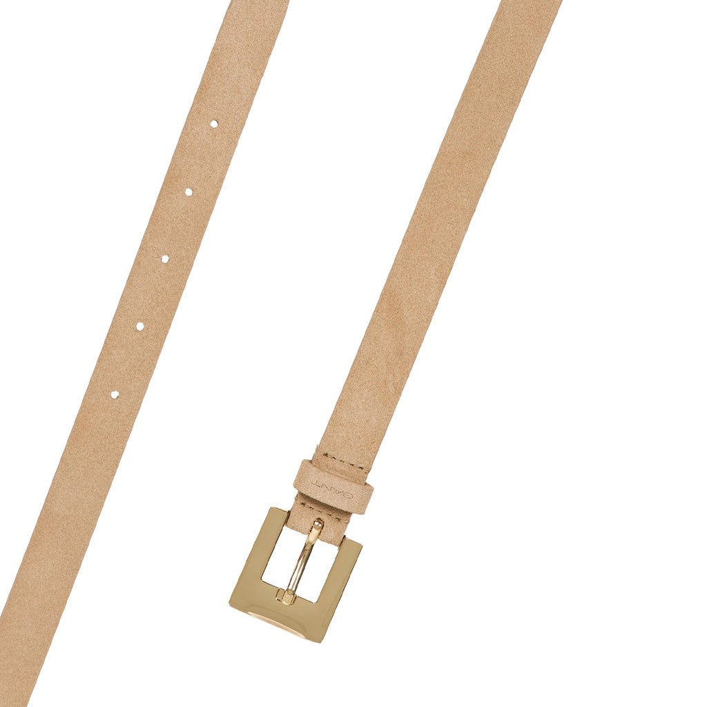 Gant Smalle suède riem – Beige