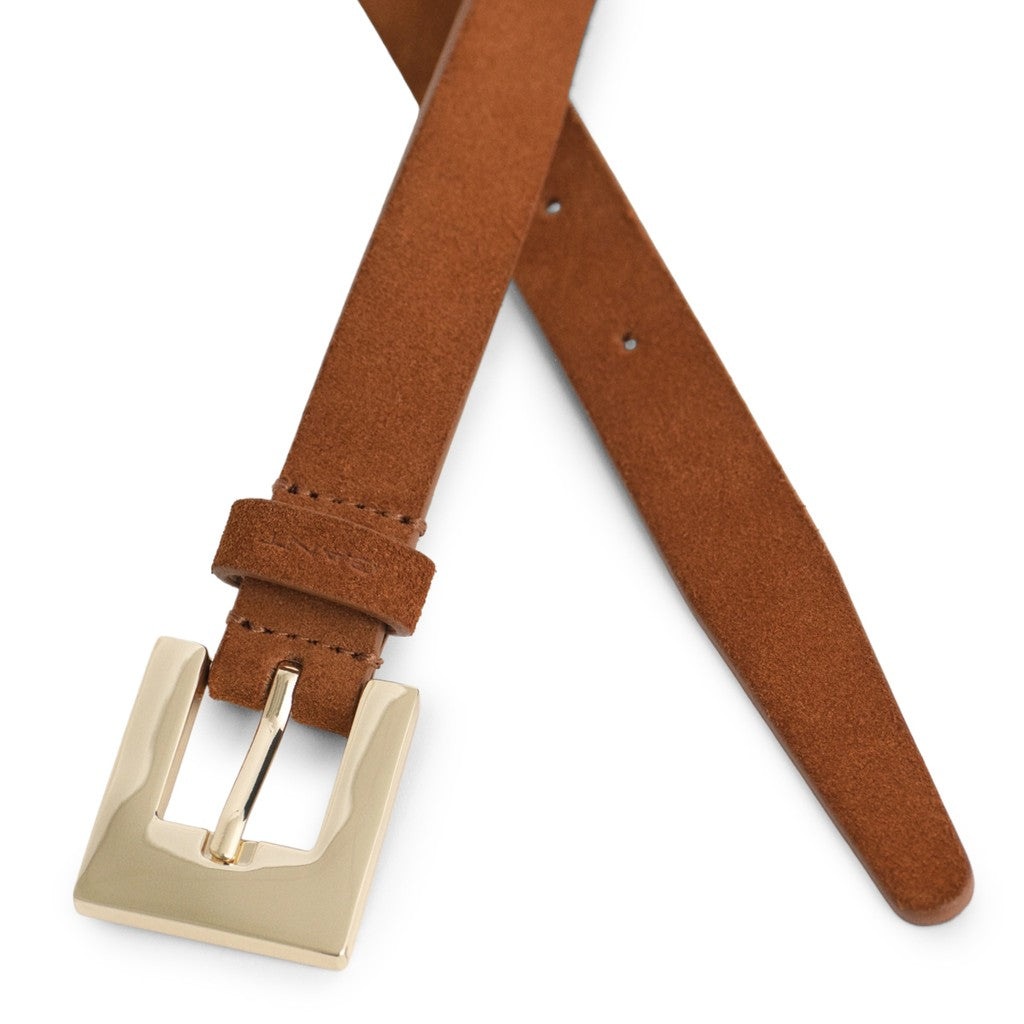 Gant Smalle suède riem – Bruin