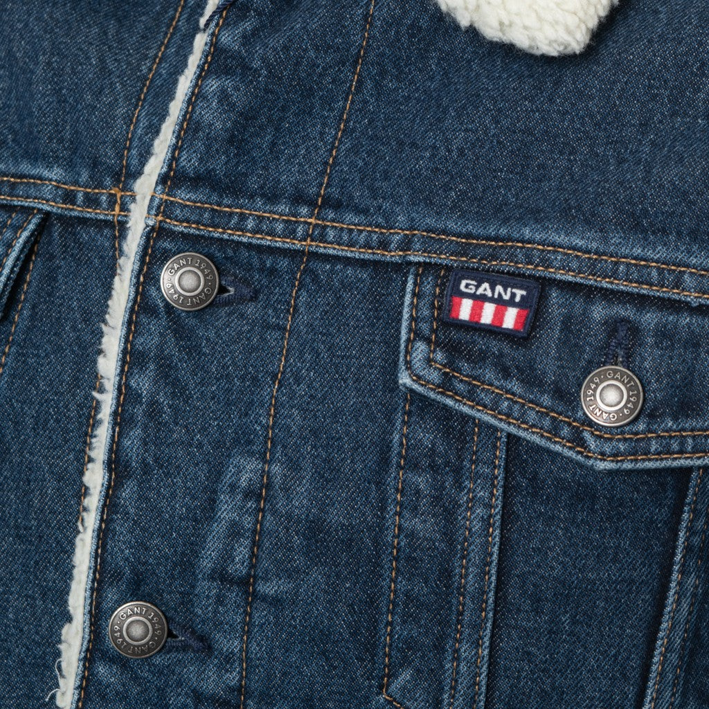 Gant Spijkerjas – Donkerblauw
