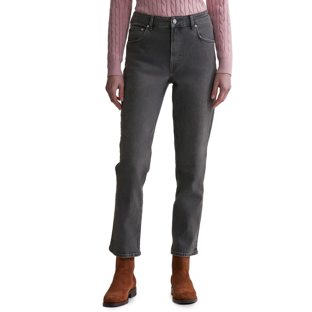 Gant Straight fit jeans – Zwart