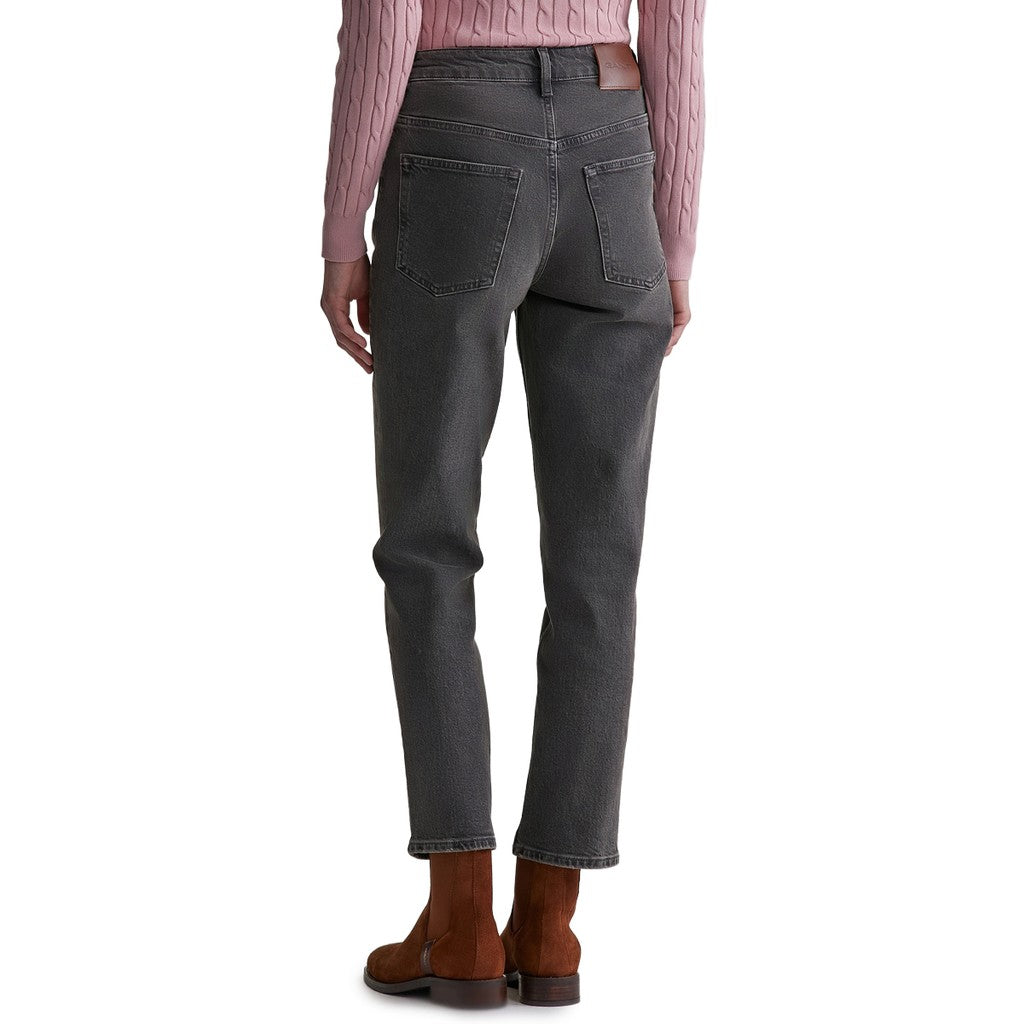 Gant Straight fit jeans – Zwart