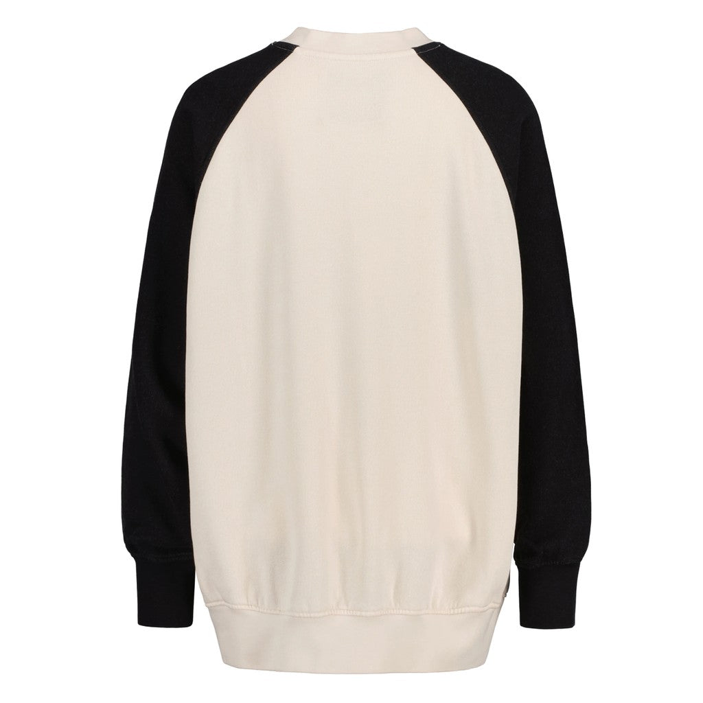 Gant Sweater met ronde hals Dames – Beige