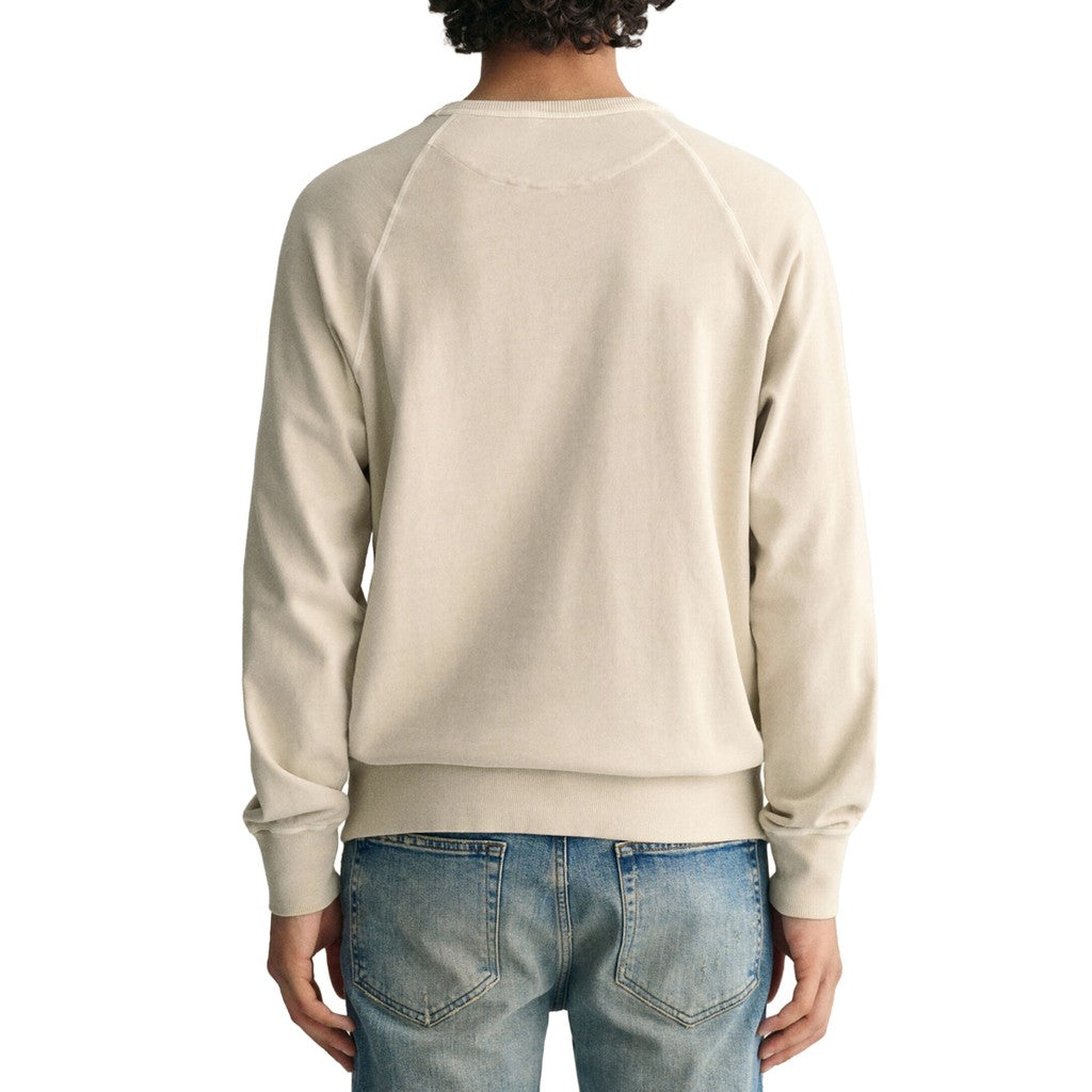 Gant Sweater met ronde hals Heren – Beige