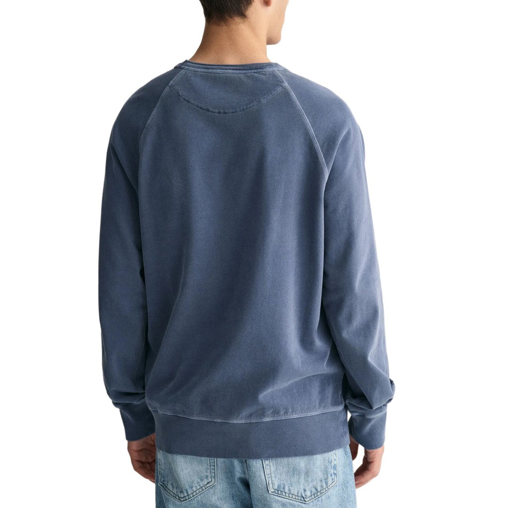 Gant Sweater met ronde hals Heren – Blauw