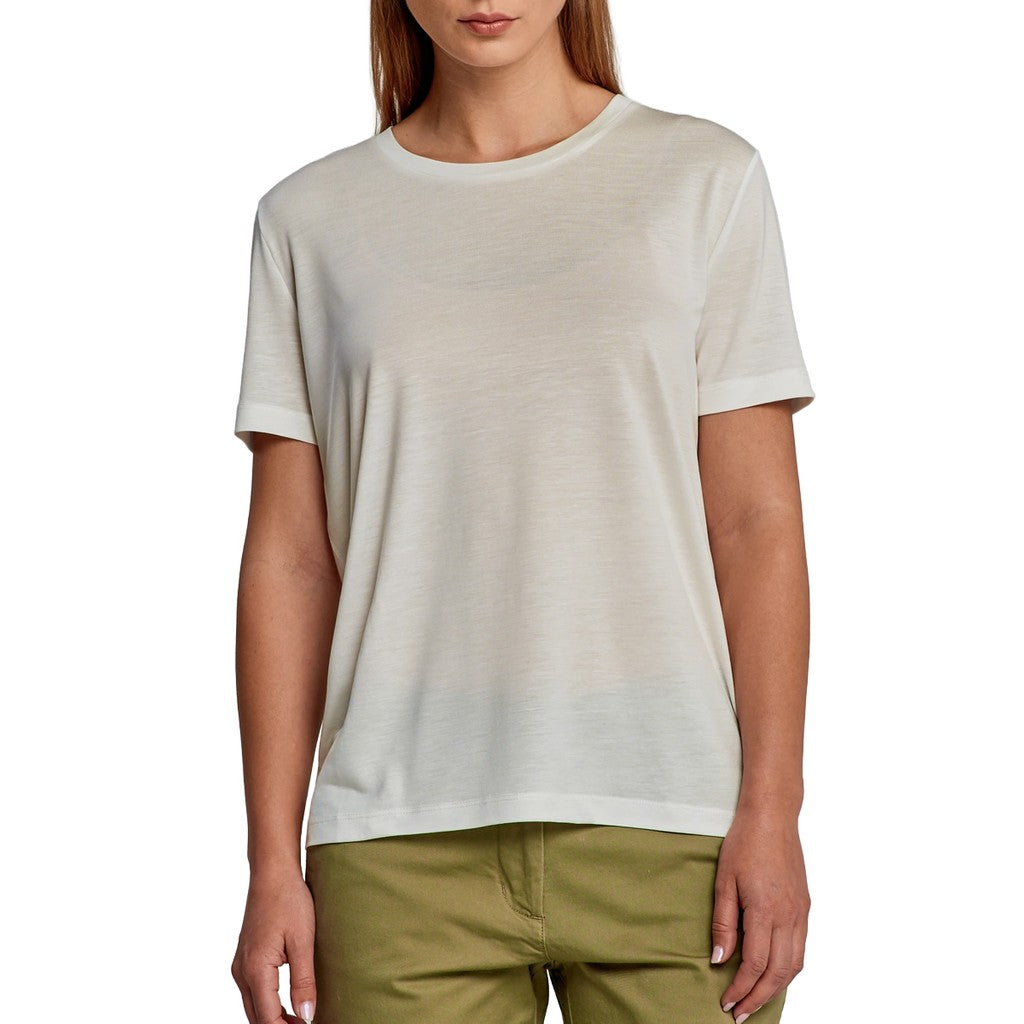 Gant T-shirt Dames – Gebroken wit