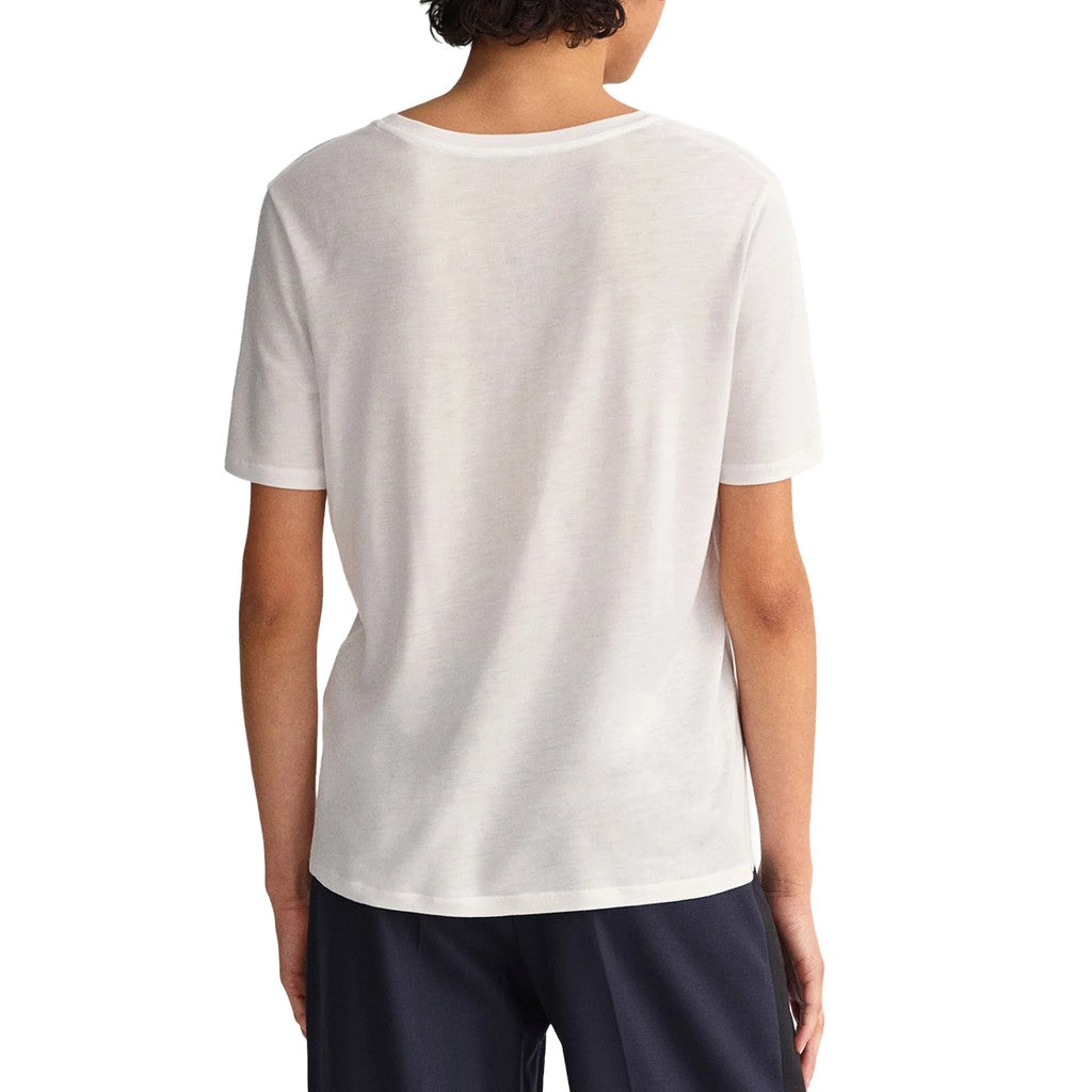 Gant T-shirt Dames – Wit
