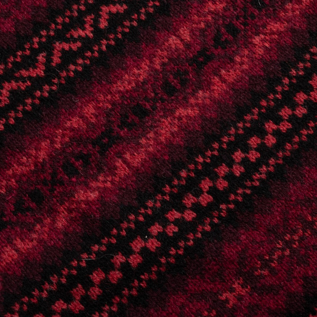 Gant Tonale sjaal met Fair Isle-motief – Bordeaux