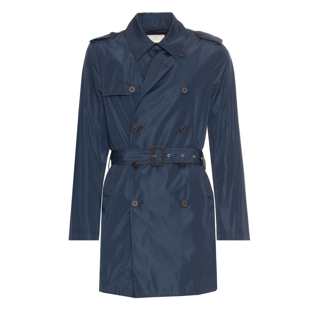 Gant Trenchcoat Heren – Marineblauw