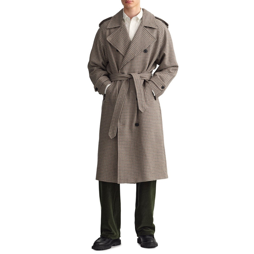 Gant Trenchcoat Heren – Taupe
