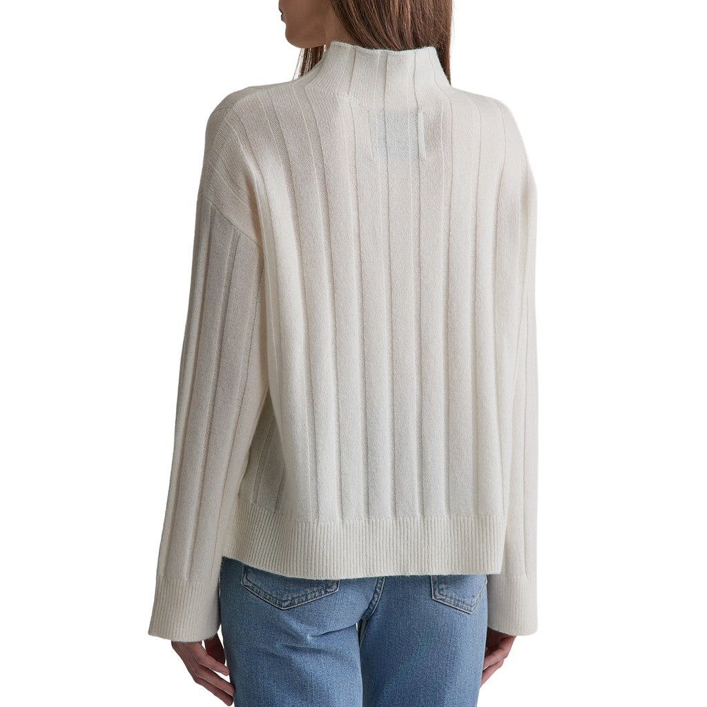 Gant Trui met logoborduring Dames – Crème
