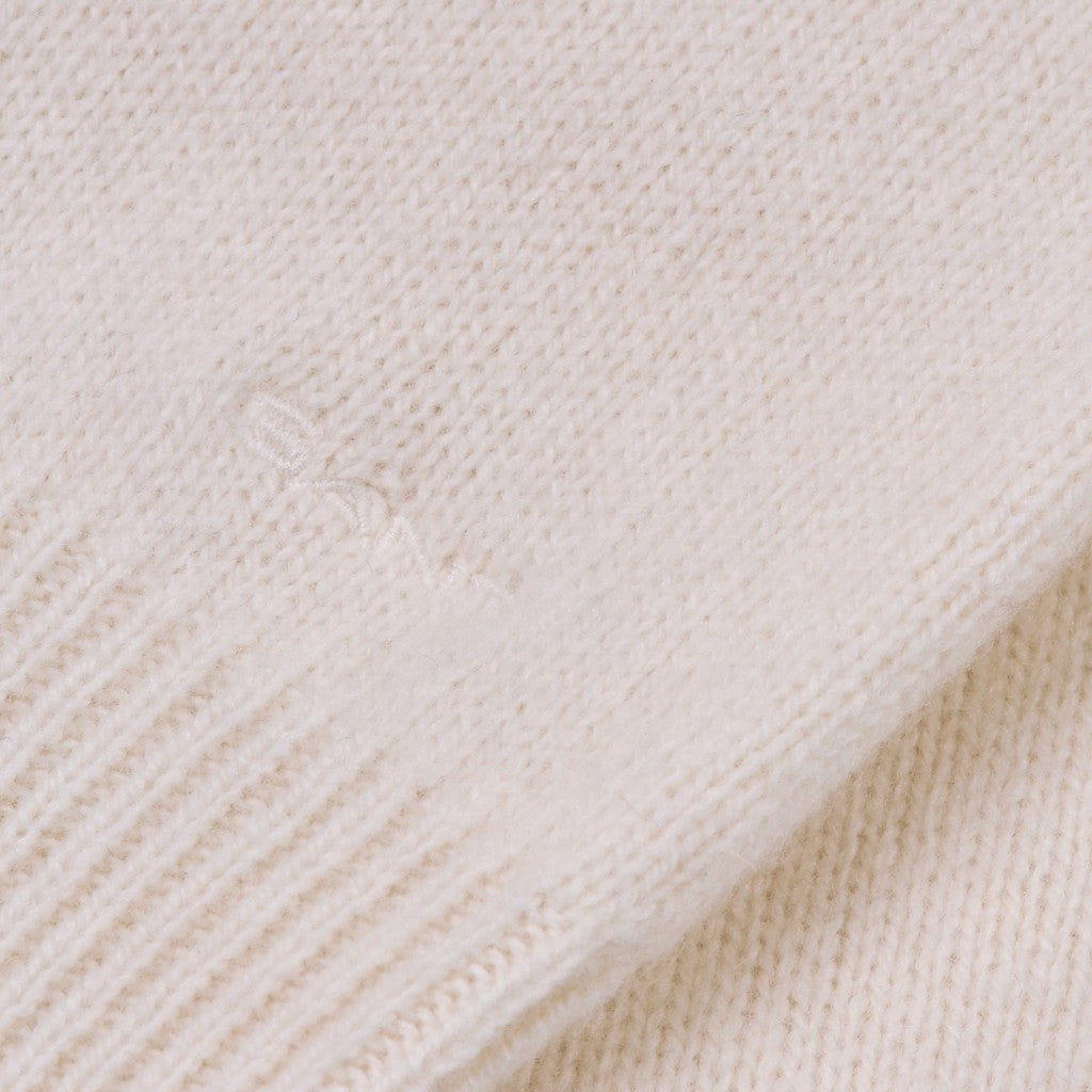 Gant Trui met logoborduring Dames – Crème