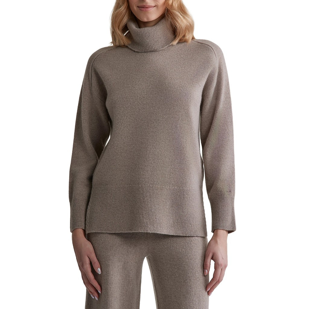 Gant Trui met logoborduring Dames – Grijs