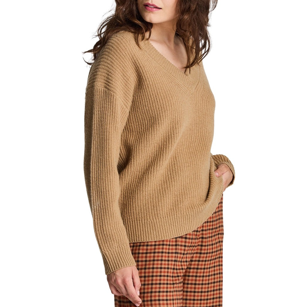 Gant Trui met logoborduring Dames – Khaki